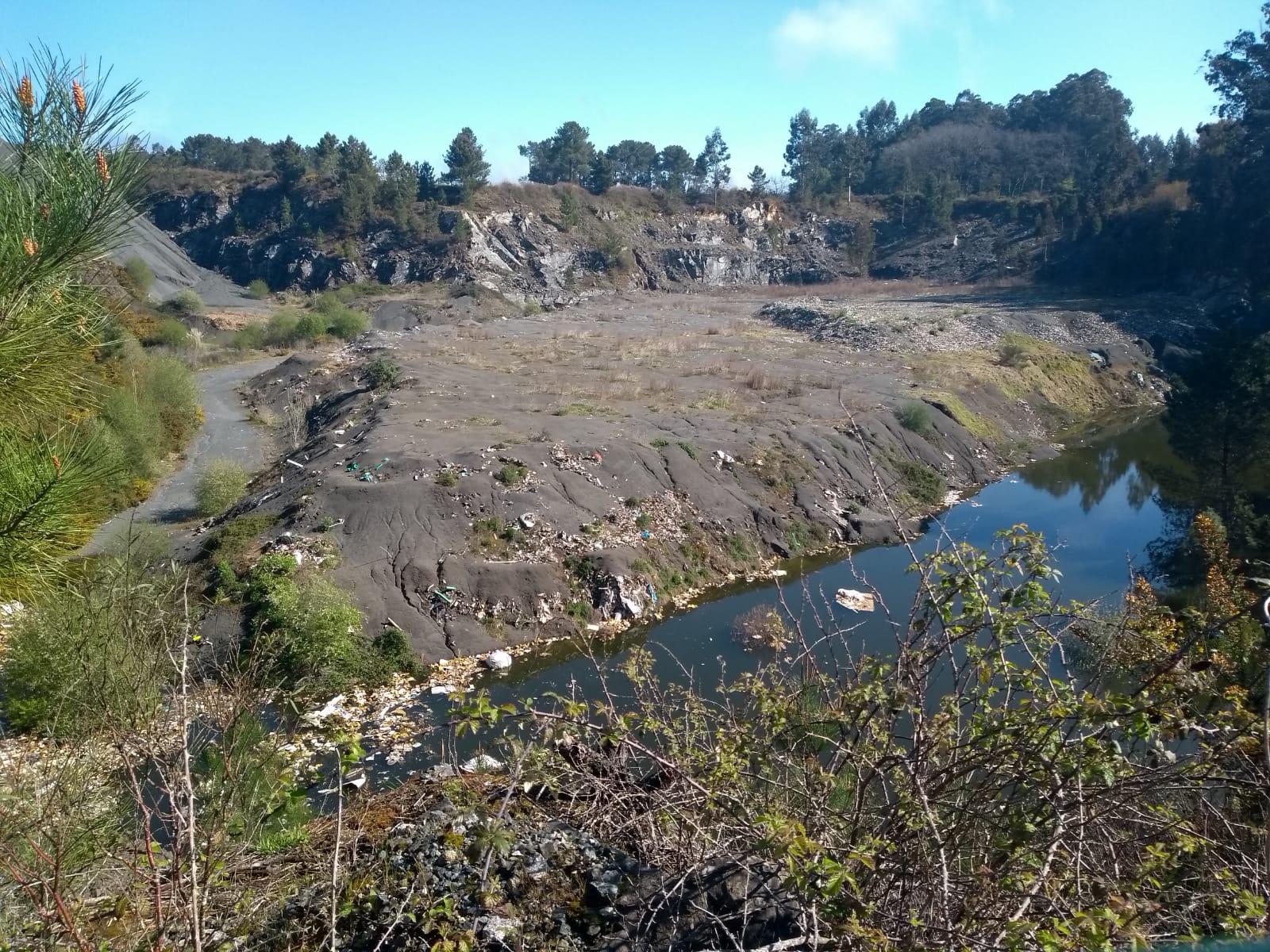 La Xunta de Galicia devuelve fianzas de la antigua cantera de Campomarzo