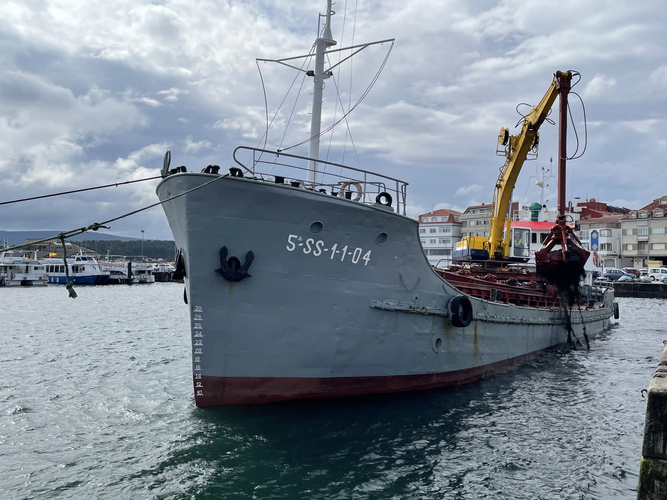 A Ría de Arousa sofre as consecuencias da dragaxe mal planificada: toneladas de residuos son vertidos mar adentro en zonas sensibles