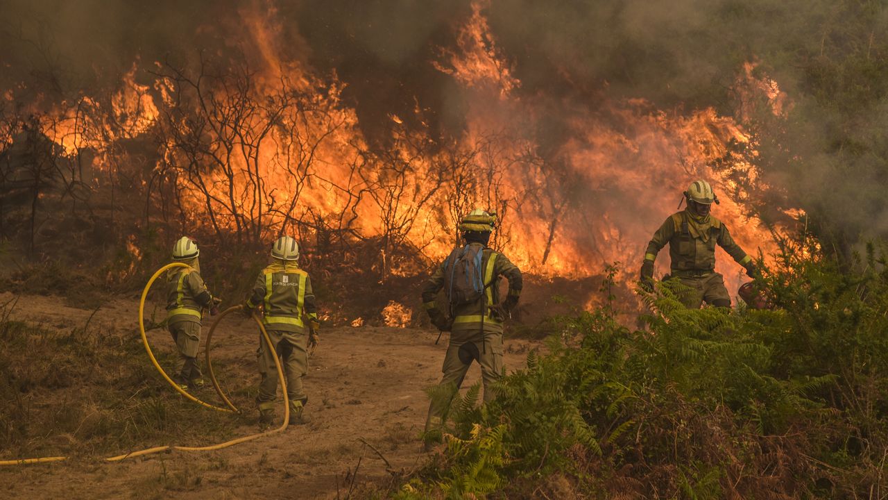 Galicia sofre unha nova vaga de incendios que arrasa máis de 1.000 hectáreas en catro días