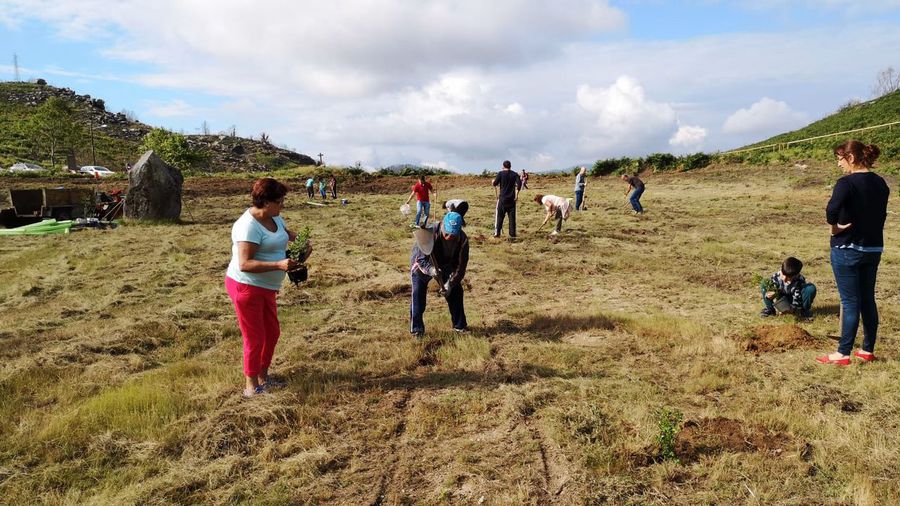 CHANDEBRITO PLANTA LAS SEMILLAS DEL BOSQUE DA MEMORIA PARA POTENCIAR OTROS USOS DEL MONTE