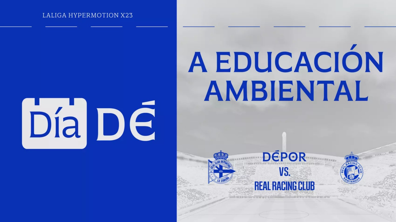 O Deportivo da Coruña súmase ao Día da Educación Ambiental