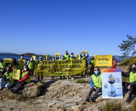 Greenpeace pide un Tratado Global que protexa o 30% da superficie dos océanos para 2030