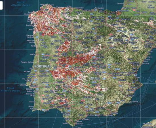 Galicia, unha das zonas de España máis afectadas polo radón