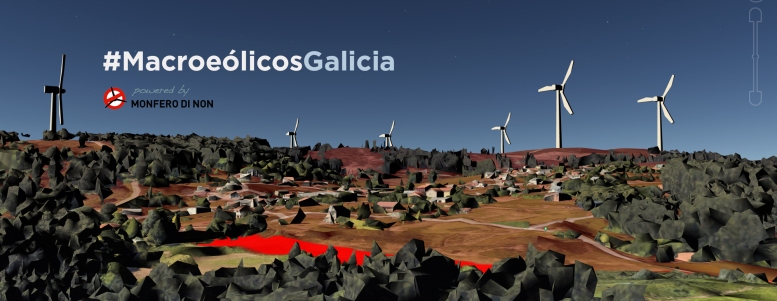 O informe Macroeólicos Galicia revela o impacto dos parques eólicos no territorio galego