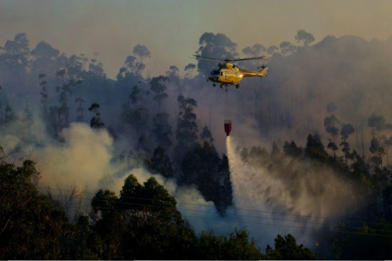 Incendios forestales Galicia