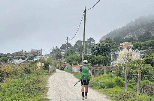 La plaga de los plumachos viaja por el área de Vigo en mochilas de peregrinos